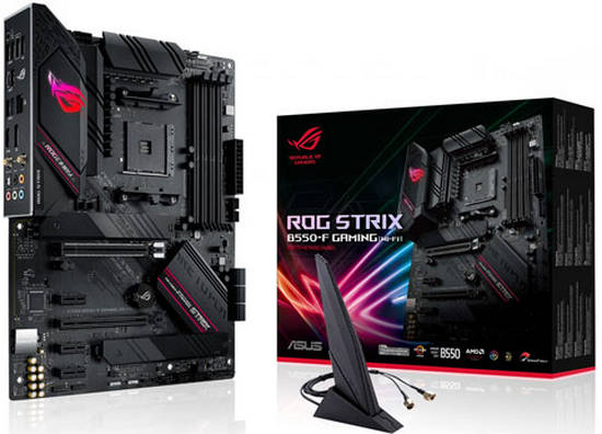 ASUS ROG STRIX B550-F GAMING WIFI AMD B550 Ryzen AM4 DDR4, Int.Graphics